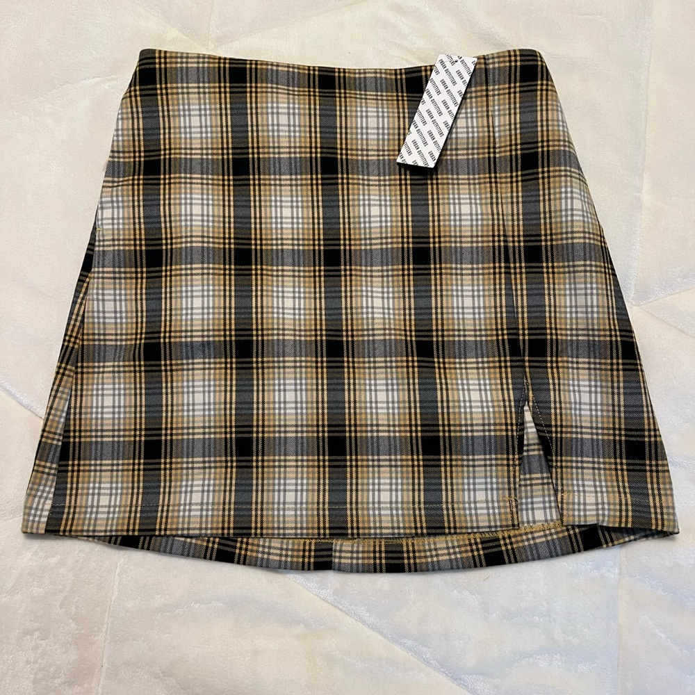Urban outfitters plaid skirt